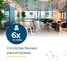 Condições flexíveis para empresa