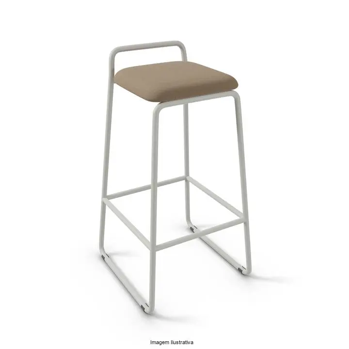 BANQUETA ALTA EREMES COM ENCOSTO
