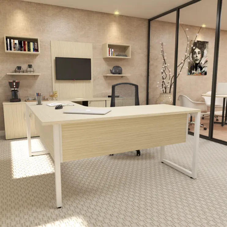 MESA DELTA COM PÉ DE AÇO