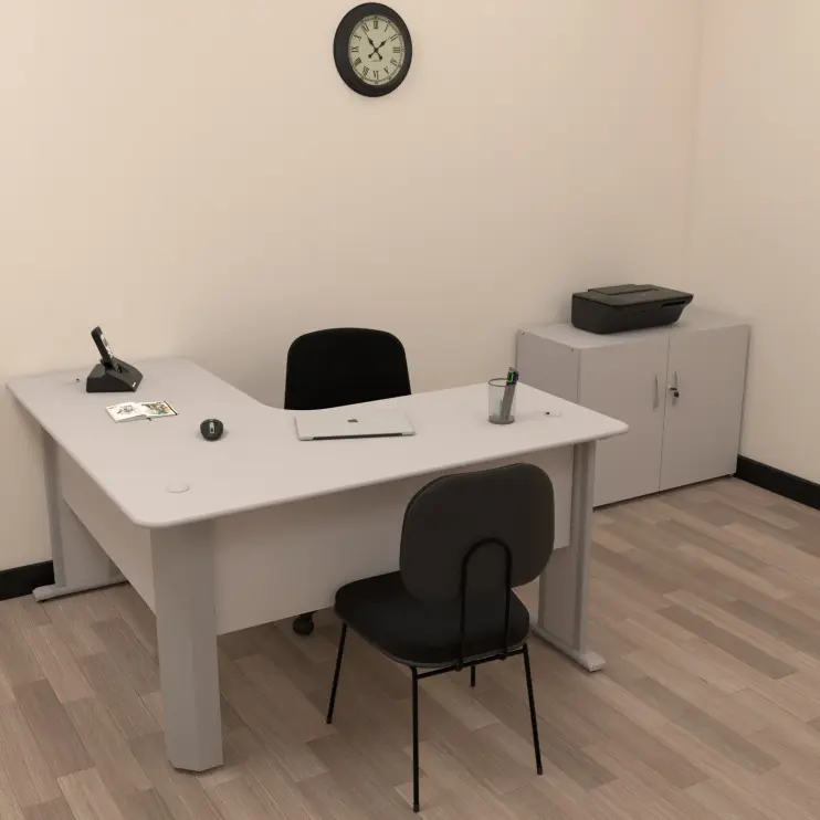 MESA DELTA PÉ DE AÇO