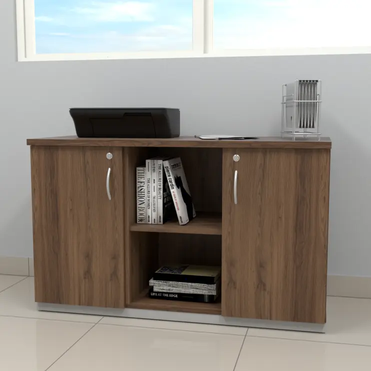 ARMÁRIO COMBINADO COM 2 PORTAS E NICHO CENTRAL