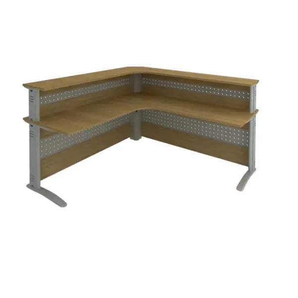 BALCÃO DE ATENDIMENTO DELTA COM SAIA MESCLADA