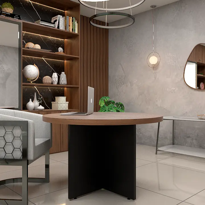 MESA DE REUNIÃO REDONDA