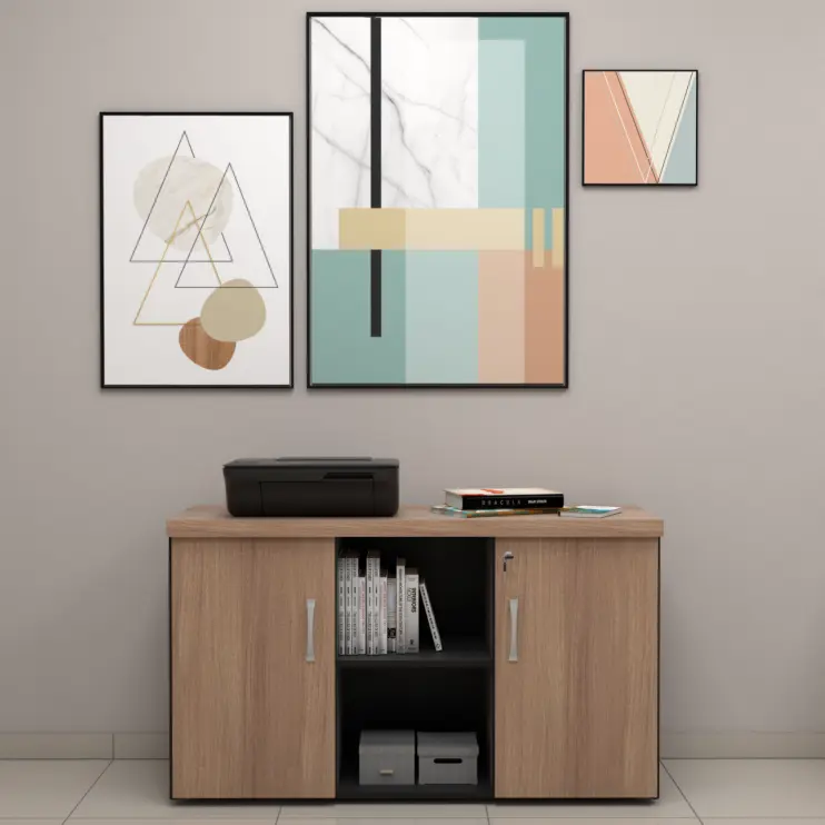 ARMÁRIO BAIXO CREDENZA COM PRATELEIRA