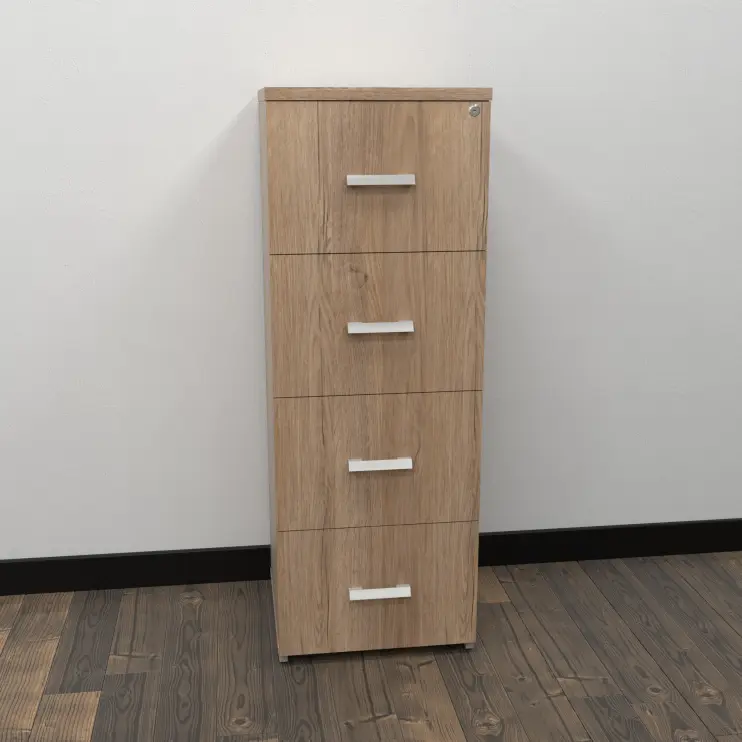 ARQUIVO COM 4 GAVETAS PASTA - PRIMA