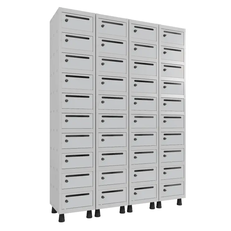ARMÁRIO PORTA OBJETOS COM 40 PORTAS