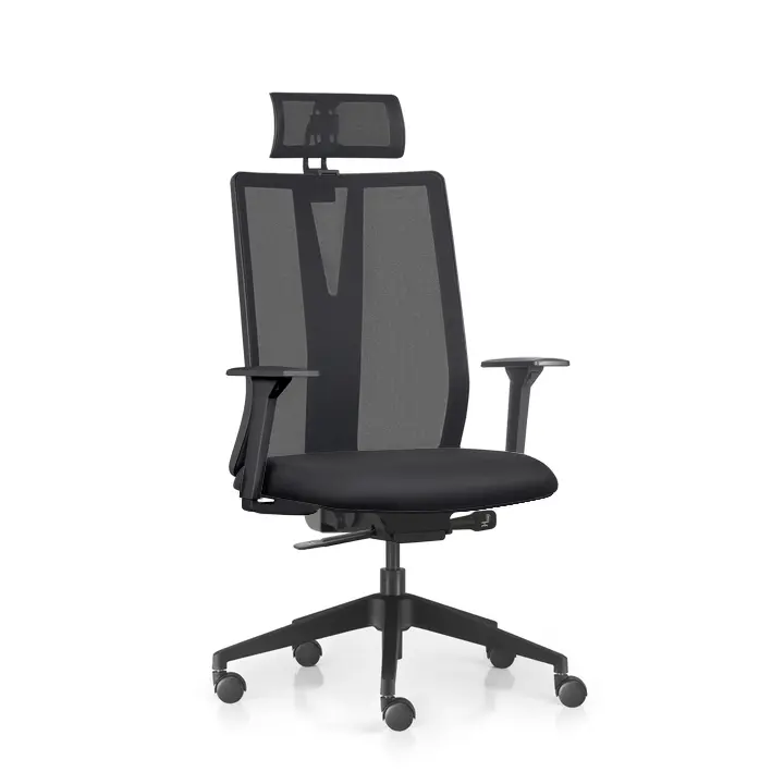 POLTRONA AIR PRESIDENTE ERGONÔMICA COM APOIO DE CABEÇA