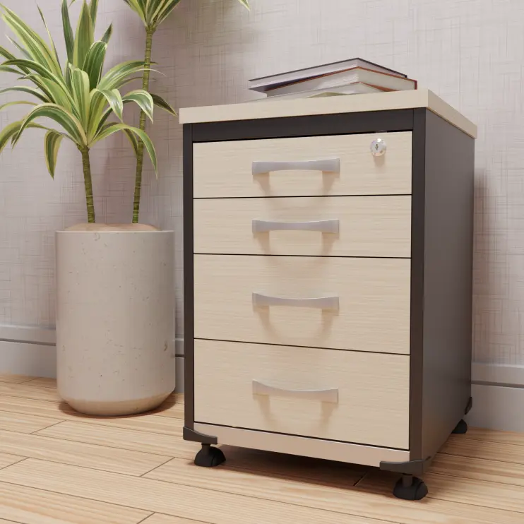 GAVETEIRO VOLANTE DE 4 GAVETAS