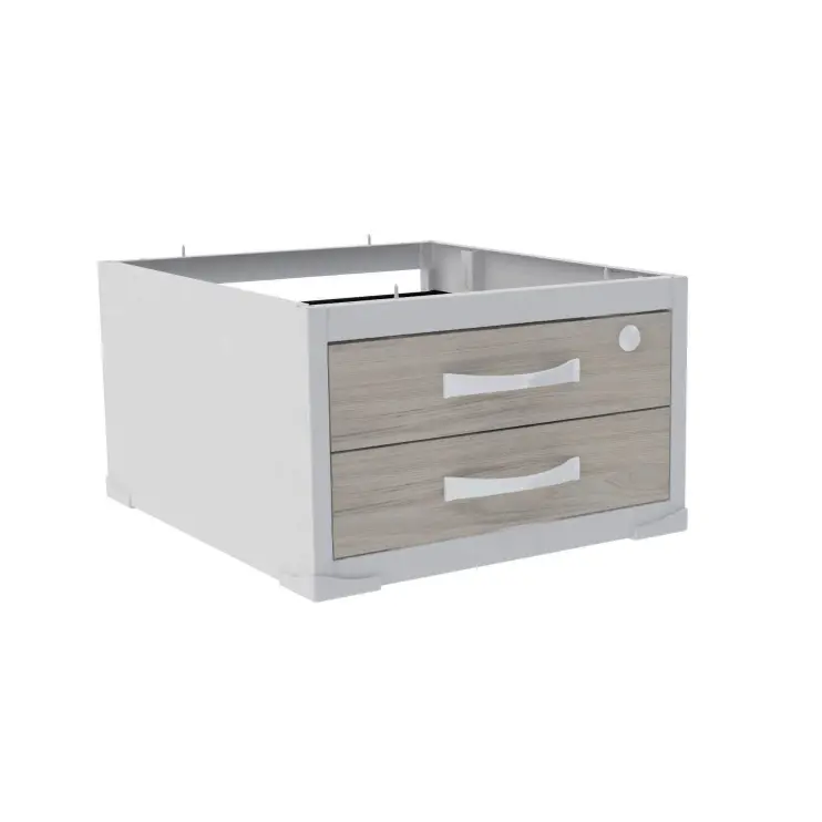 GAVETEIRO FIXO DE 2 GAVETAS - PE25