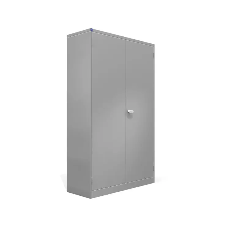 ARMÁRIO DE AÇO ALTO COM 4 PRATELEIRAS E MAÇANETA