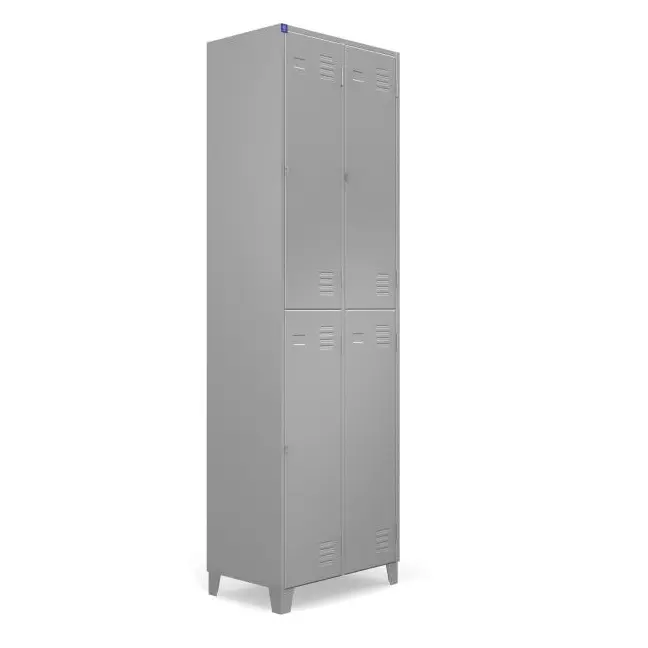 ROUPEIRO DE AÇO COM 4 PORTAS