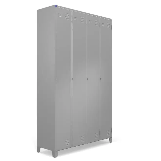 ROUPEIRO DE AÇO COM 4 PORTAS GRANDES