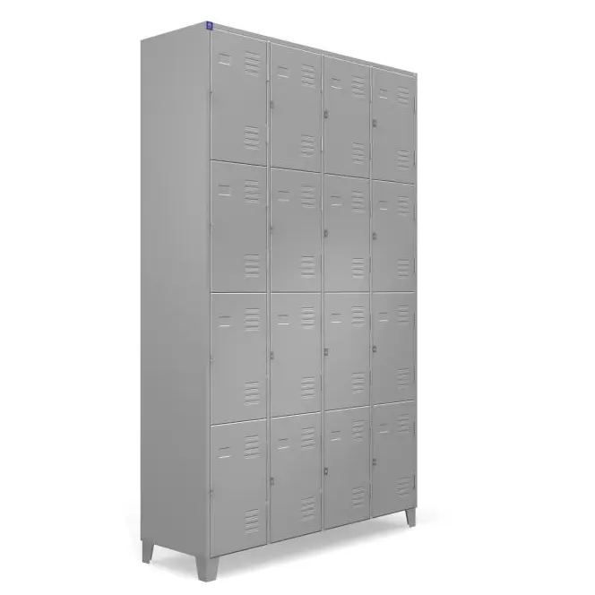 ROUPEIRO DE AÇO COM 16 PORTAS