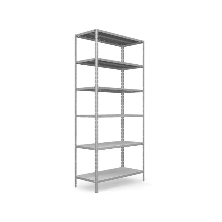 ESTANTE DE AÇO COM 6 PRATELEIRAS