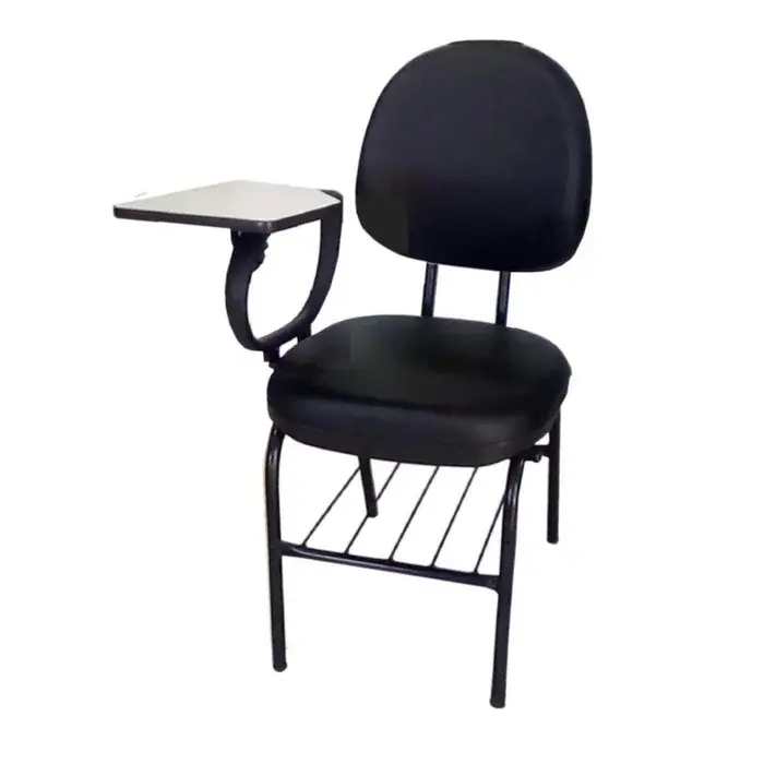 CADEIRA EXECUTIVA UNIVERSITÁRIA COM PRANCHETA ESCAMOTEÁVEL