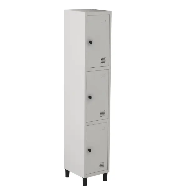 ROUPEIRO DE AÇO COM 3 PORTAS PEQUENAS