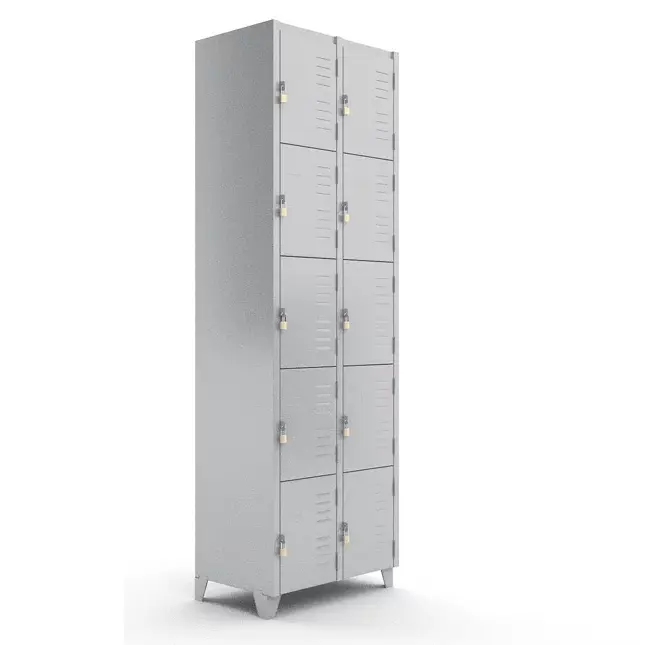 ROUPEIRO DE AÇO COM 10 PORTAS