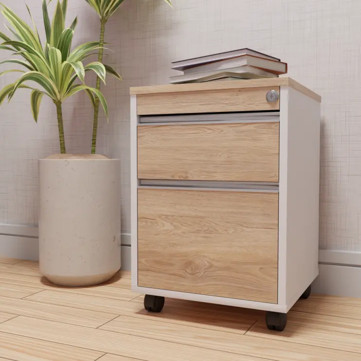 GAVETEIRO VOLANTE COM 2 GAVETAS