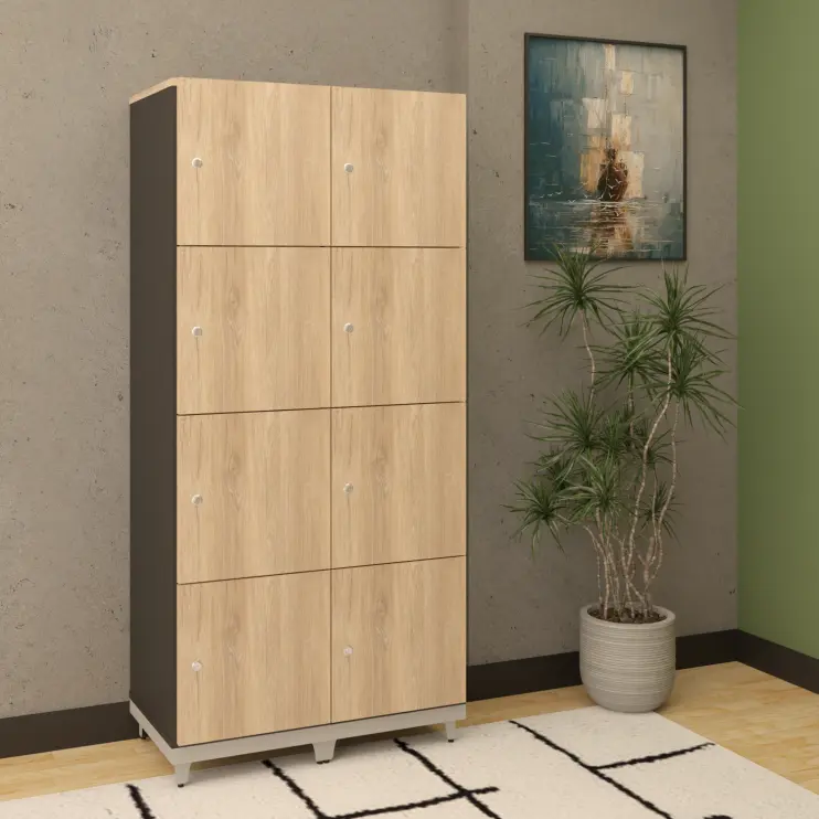 GUARDA-VOLUMES DE 8 PORTAS