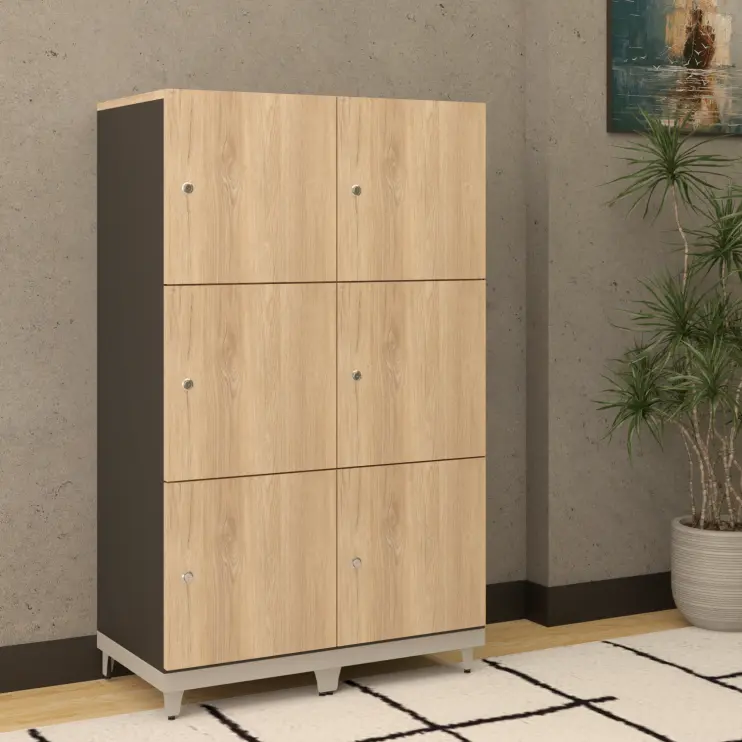 GUARDA-VOLUMES DE 6 PORTAS