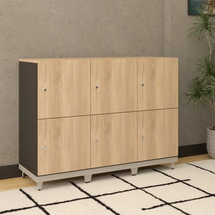 GUARDA-VOLUMES DE 6 PORTAS